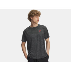 Under Armour ua tech textured ss-blk sport t-shirt korte mouw heren -