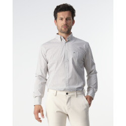 Campbell casual overhemd met lange mouwen