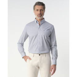 Campbell casual overhemd met lange mouwen