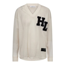 Haute L'Amitié Haute l’amitié drift blouse top off white