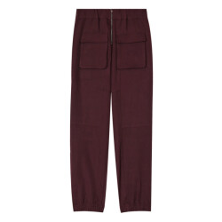 Co'Couture Lunacc pocket ll pants wine red
