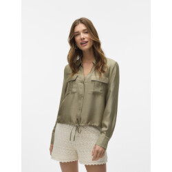 Vero Moda Vmtoma ls tie shirt wvn