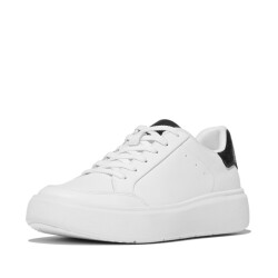 FitFlop Rtg sequin-backtab leather sneakers