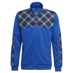 Adidas Heren tiro geruit trainingsjack met logo