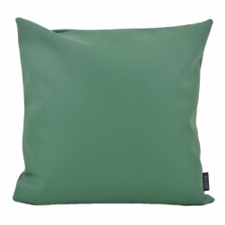 NOVÉE Sierkussen jax green outdoor | 45 x 45 cm | pu leder