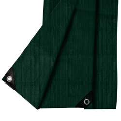 Hanse® Hanse werkzeuge versterkt afdekzeil 5x6m 22 alu ogen 140g/m² -