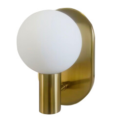 QUVIO Wandlamp 1 lichtpunt metaal glas