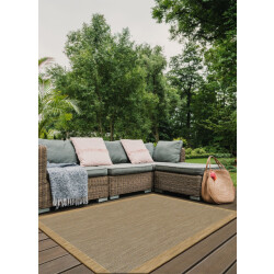 Muratap Brussels buitenkleed – effen indoor & outdoor vloerkleed – tuinkleed,