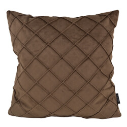 NOVÉE Sierkussen velvet cross | 45 x 45 cm | velvet/polyester