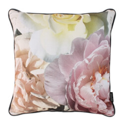 Gek op kussens! Jacquard velvet flowers | 45 x 45 cm | kussenhoes | velvet/polyester
