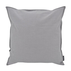 NOVÉE Sierkussen washed linen light grey | 45 x 45 cm | katoen/linnen