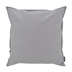 NOVÉE Washed linen light grey | 45 x 45 cm | kussenhoes | katoen/linnen