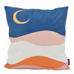 Gek op kussens! Shining moon | 45 x 45 cm | kussenhoes | katoen/polyester