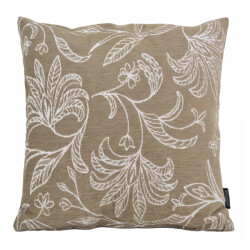 Gek op kussens! Sierkussen lena leafs | 45 x 45 cm | katoen/polyester