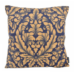 Gek op kussens! Sierkussen barok blauw/ | 45 x 45 cm | katoen/polyester