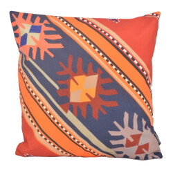 Gek op kussens! Sierkussen kelim print #1 outdoor | 45 x 45 cm | katoen/polyester