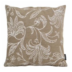 Gek op kussens! Lena leafs | 45 x 45 cm | kussenhoes | katoen/polyester