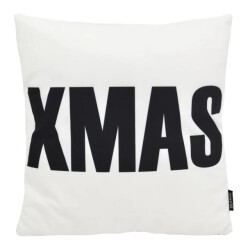 Gek op kussens! Xmas white | 45 x 45 cm | kussenhoes | katoen/polyester