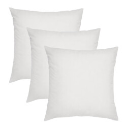 Gek op kussens! Set van 3 stuks binnenkussen | 40 x 40 cm | 300 gram | veren / dons