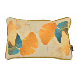 NOVÉE Sierkussen velvet ginkgo #3 | 30 x 50 cm | velvet/polyester