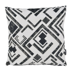Gek op kussens! Velvet matrix black | 45 x 45 cm | kussenhoes | polyester