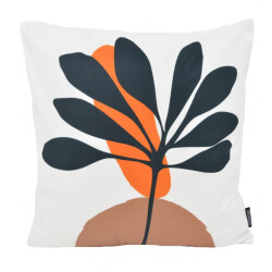 Gek op kussens! Sierkussen keke leaf | 45 x 45 cm | katoen/polyester