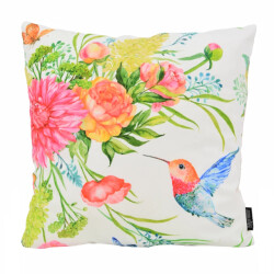 Gek op kussens! Floral birds #1 | 45 x 45 cm | kussenhoes | katoen/polyester