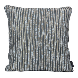 NOVÉE Sierkussen silver lines | 45 x 45 cm | jacquard/polyester