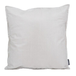 Gek op kussens! Grey / silver metallic | 45 x 45 cm | kussenhoes | katoen