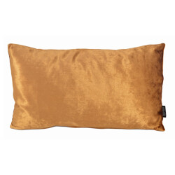 Gek op kussens! Sierkussen velvet shine brons | 30 x 50 cm | velvet/polyester