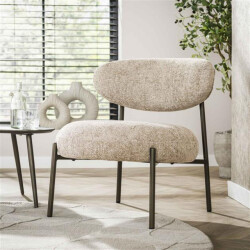 Hoyz fauteuil round tissee cargo zandkleur