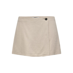 Only onlcaro hw linen bl skort cc pnt 15338905 oxford tan