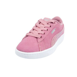 Puma Kinder/kinder vikky chamois leren trainers