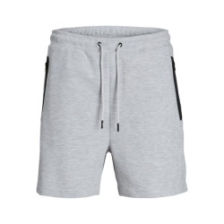 Jack & Jones jpstgordon fusion sweat shorts srt 12273304 light grey
