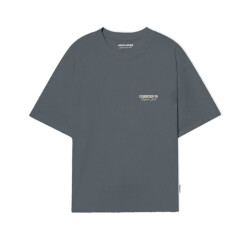 Jack & Jones jorroxbury type tee ss crew neck 12265826 stormy weather