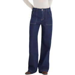 Cup of Joe High waist wide leg raw
