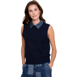 Geisha Pullover navy