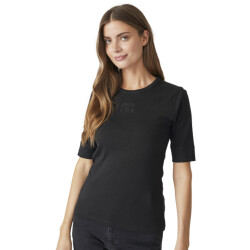 Co'Couture Grannycc embroidery ss tee black