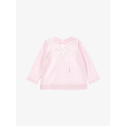 Monnalisa Meisjes baby longsleeve strik tulle