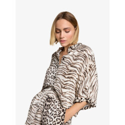 Alix The Label Dames blouse mix animal