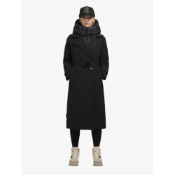 Khujo Lange trench winterjas elana in de kleur