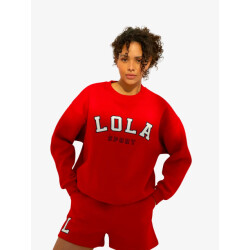 The Lola Club Milla red sweater