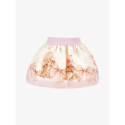 Monnalisa Meisjes baby rok puppy panna fairytale