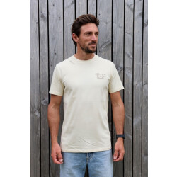 Kultivate Ts guestlist 297 bone white t-shirt fancy -  kultiv