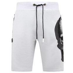 Enos Skull rhinestone korte broek