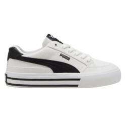Puma Kinderen/kinderen court classic vulcanized formstrip leren trainers