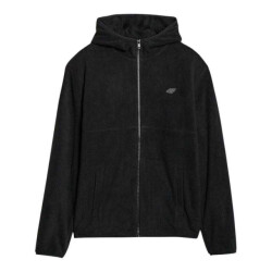 4F Heren m317 fleece regular full zip hoodie