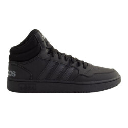 Adidas Heren hoops 3.0 ecologisch leren mid cut trainers