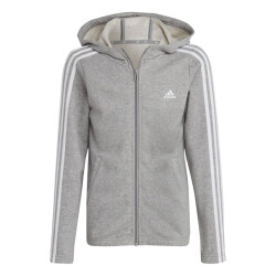 Adidas Kinder/kids essentials gestreepte hoodie met volledige rits