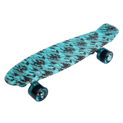 Meteor Multicolor plastic skateboard
